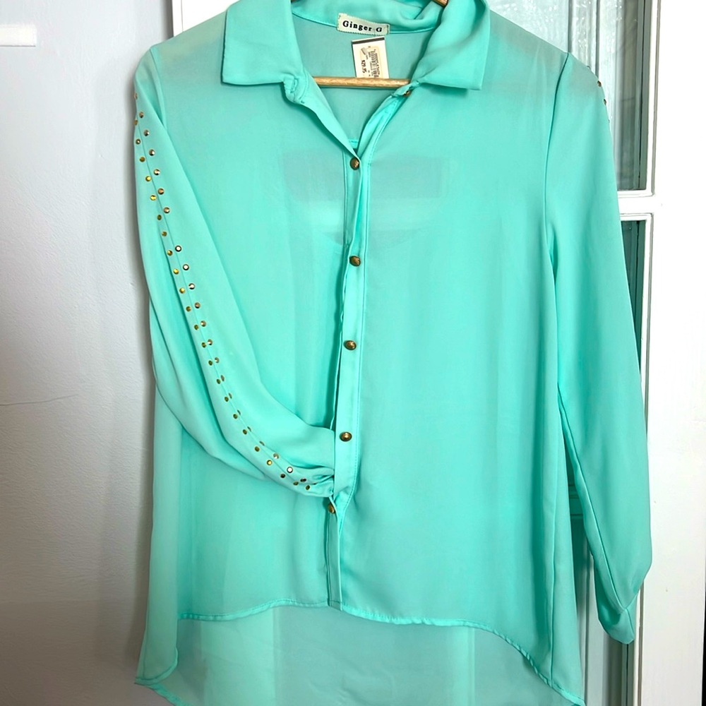 Ginger G Sheer Blouse